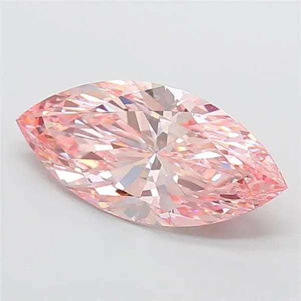 5.06ct Marquise Lab Grown Diamond (Colour Fancy Vivid Pink, Clarity VVS2, IGI Certified)