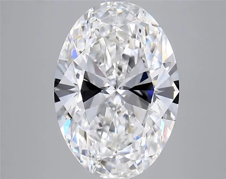 5.06ct Oval Lab Grown Diamond (Colour E, Clarity VVS2, IGI Certified)