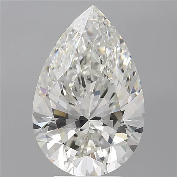 5.06ct Pear Lab Grown Diamond (Colour G, Clarity VVS2, IGI Certified)