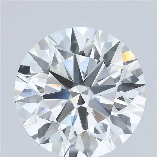 5.06ct Round Lab Grown Diamond (Colour E, Clarity VVS2, Cut ID, IGI Certified)