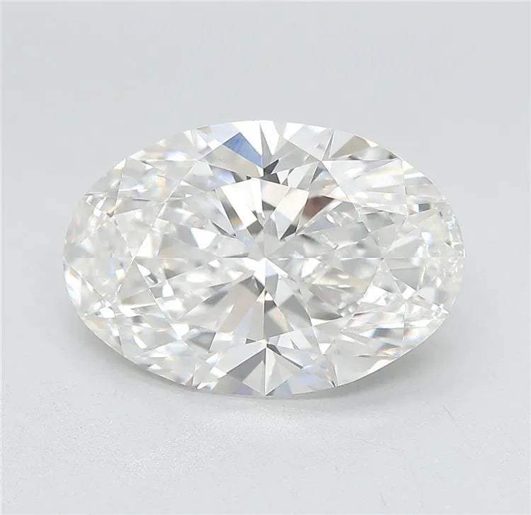 5.07ct Oval Lab Grown Diamond (Colour F, Clarity VVS2, Cut EX, IGI Certified)