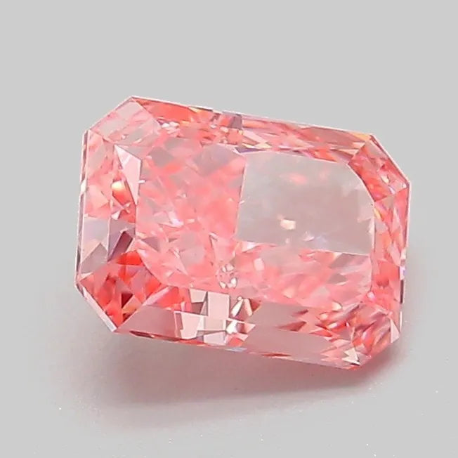 5.07ct Radiant Lab Grown Diamond (Colour Fancy Vivid Pink, Clarity VVS2, IGI Certified)