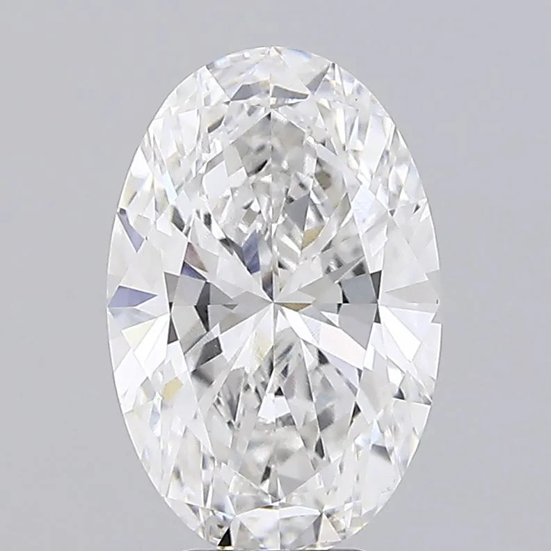 5.08ct Oval Lab Grown Diamond (Colour E, Clarity VVS2, IGI Certified)