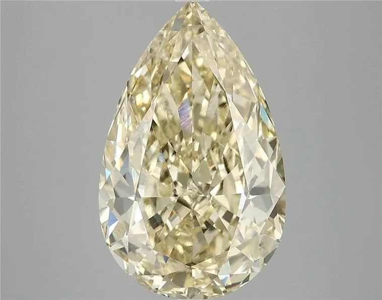 5.08ct Pear Lab Grown Diamond (Colour Fancy Intense Yellow, Clarity VS1, IGI Certified)