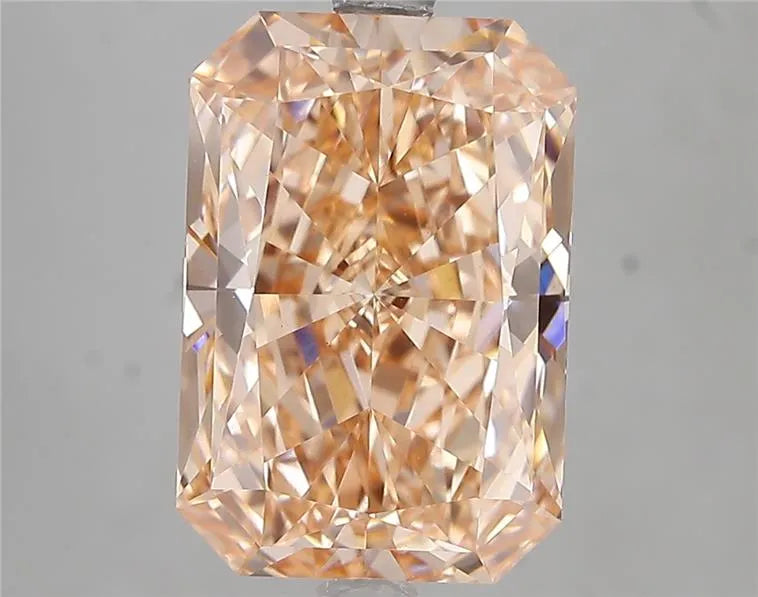 5.08ct Radiant Lab Grown Diamond (Colour Fancy Intense Brownish Pink, Clarity VS1, IGI Certified)