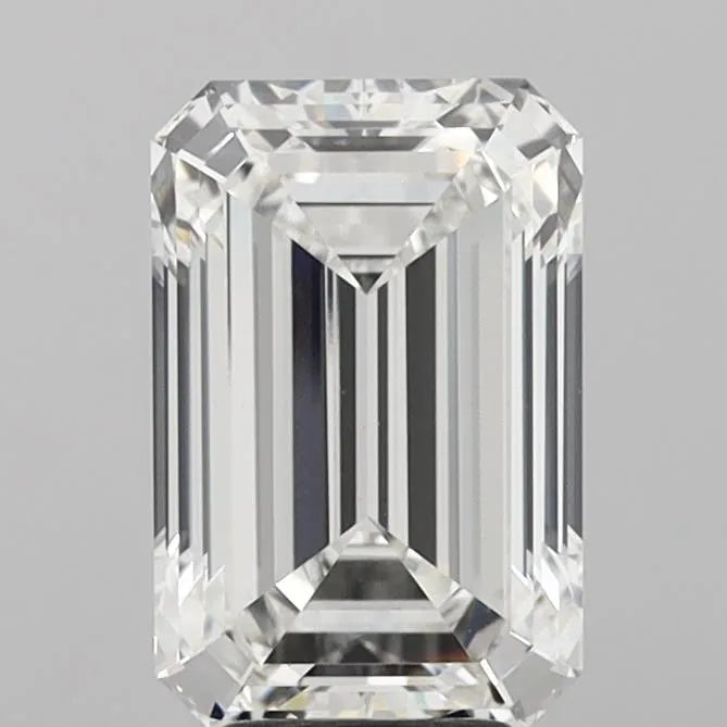 5.09ct Emerald Lab Grown Diamond (Colour F, Clarity VVS2, IGI Certified)