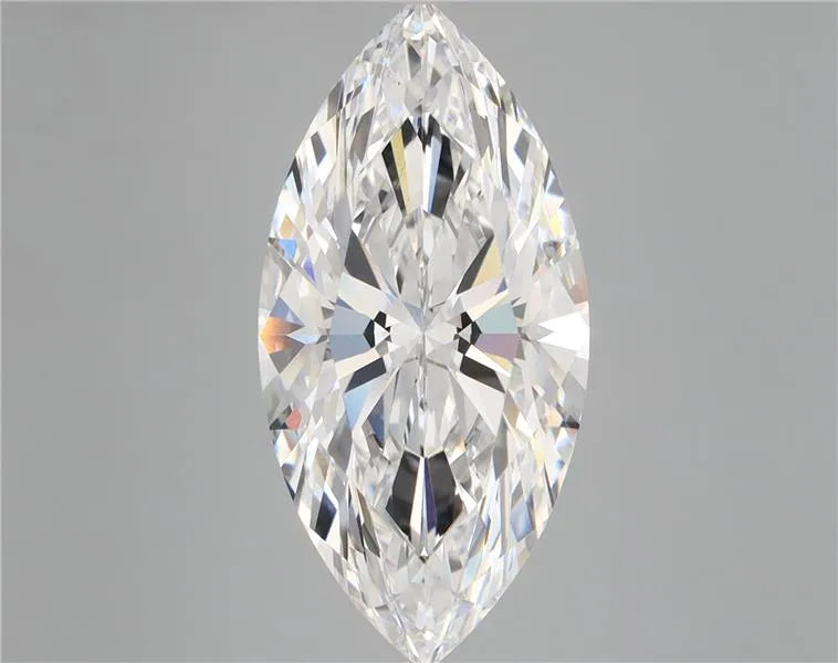 5.09ct Marquise Lab Grown Diamond (Colour D, Clarity VVS2, IGI Certified)