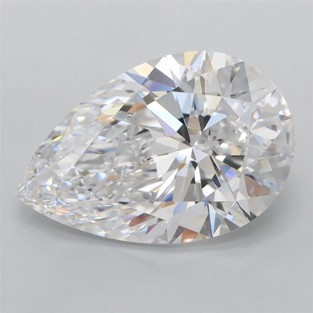 5.09ct Pear Lab Grown Diamond (Colour D, Clarity FL, IGI Certified)