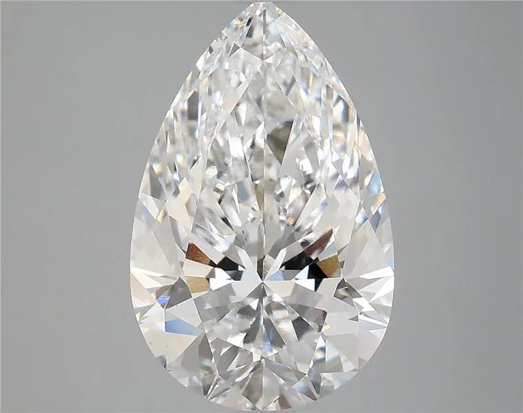 5.09ct Pear Lab Grown Diamond (Colour E, Clarity VS2, IGI Certified)
