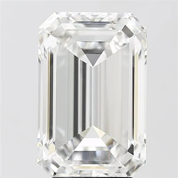 5.10ct Emerald Lab Grown Diamond (Colour F, Clarity VVS1, IGI Certified)