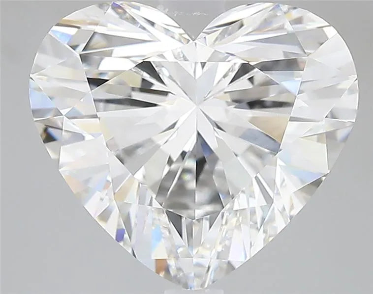 5.10ct Heart Lab Grown Diamond (Colour E, Clarity VVS1, IGI Certified)