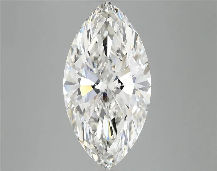 5.10ct Marquise Lab Grown Diamond (Colour G, Clarity VVS2, IGI Certified)