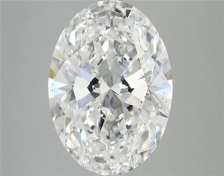 5.10ct Oval Lab Grown Diamond (Colour D, Clarity SI1, IGI Certified)