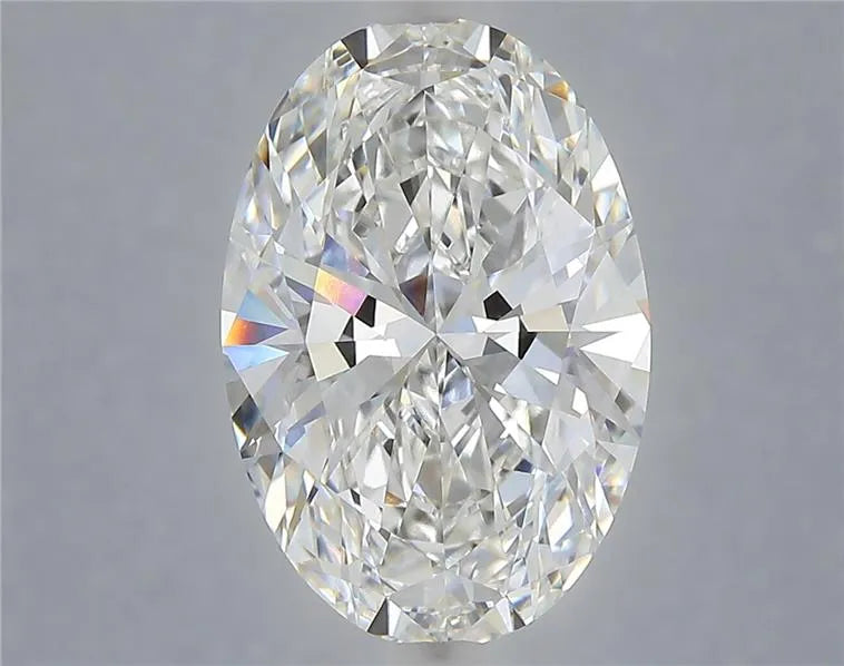 5.10ct Oval Lab Grown Diamond (Colour E, Clarity VVS1, IGI Certified)
