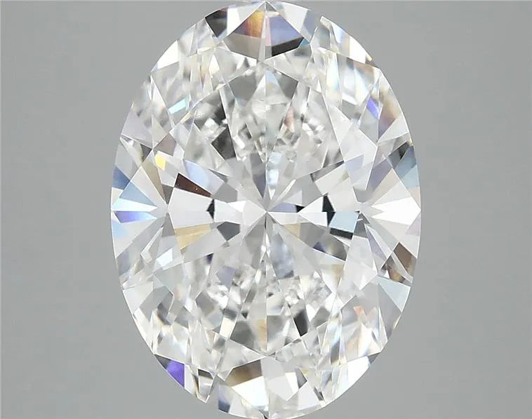 5.10ct Oval Lab Grown Diamond (Colour E, Clarity VVS2, IGI Certified)