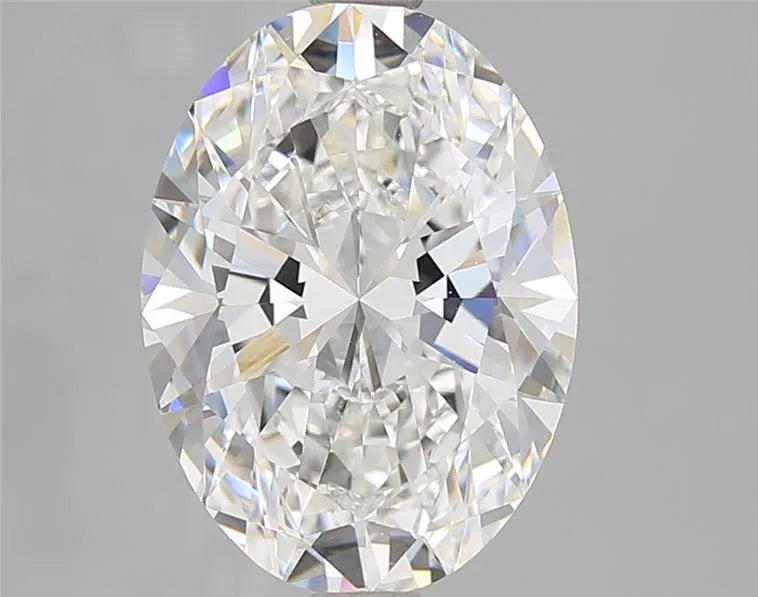 5.10ct Oval Lab Grown Diamond (Colour E, Clarity VVS2, IGI Certified)