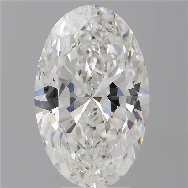 5.10ct Oval Lab Grown Diamond (Colour F, Clarity VVS2, IGI Certified)