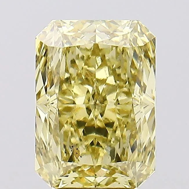 5.10ct Radiant Lab Grown Diamond (Colour Fancy Intense Yellow, Clarity VS1, IGI Certified)
