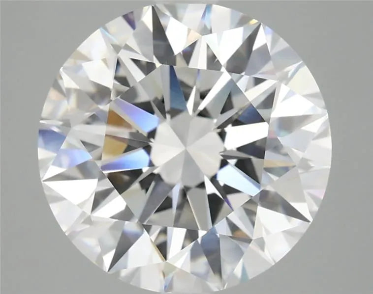 5.10ct Round Lab Grown Diamond (Colour E, Clarity VVS2, Cut EX, IGI Certified)