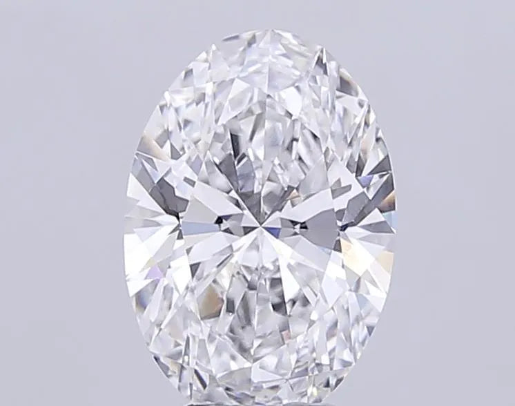 5.11ct Oval Lab Grown Diamond (Colour E, Clarity VVS2, IGI Certified)