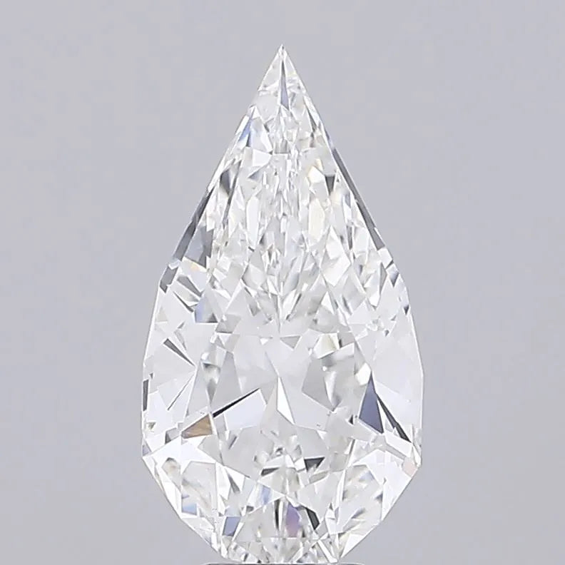 5.13ct Pear Lab Grown Diamond (Colour F, Clarity VS1, IGI Certified)