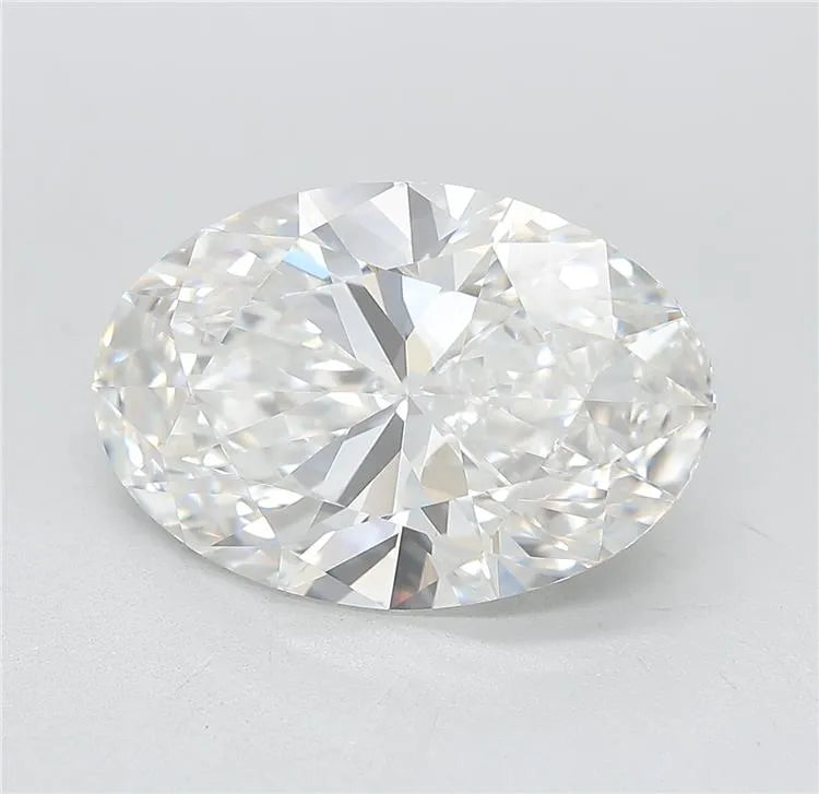 5.16ct Oval Lab Grown Diamond (Colour E, Clarity VVS2, Cut EX, IGI Certified)