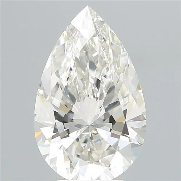 5.20ct Pear Lab Grown Diamond (Colour G, Clarity VVS2, IGI Certified)