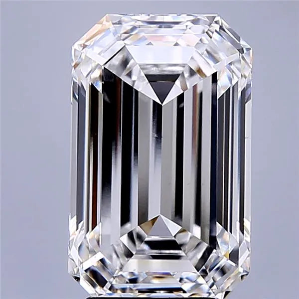 5.21ct Emerald Lab Grown Diamond (Colour E, Clarity VVS2, IGI Certified)