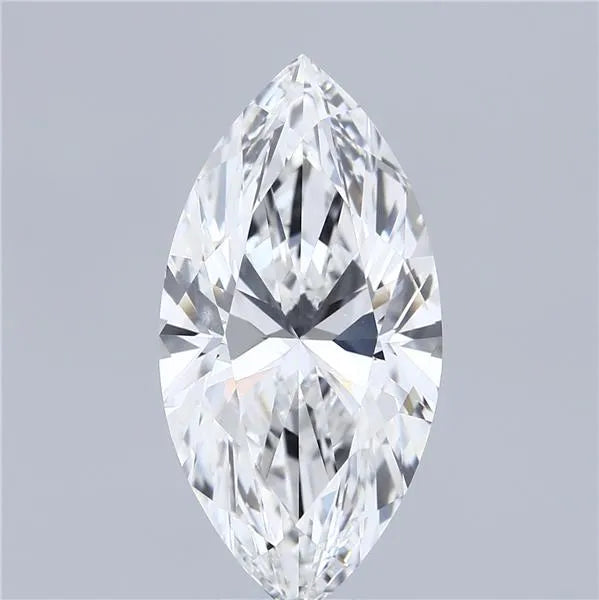 5.33ct Marquise Lab Grown Diamond (Colour F, Clarity VVS2, IGI Certified)