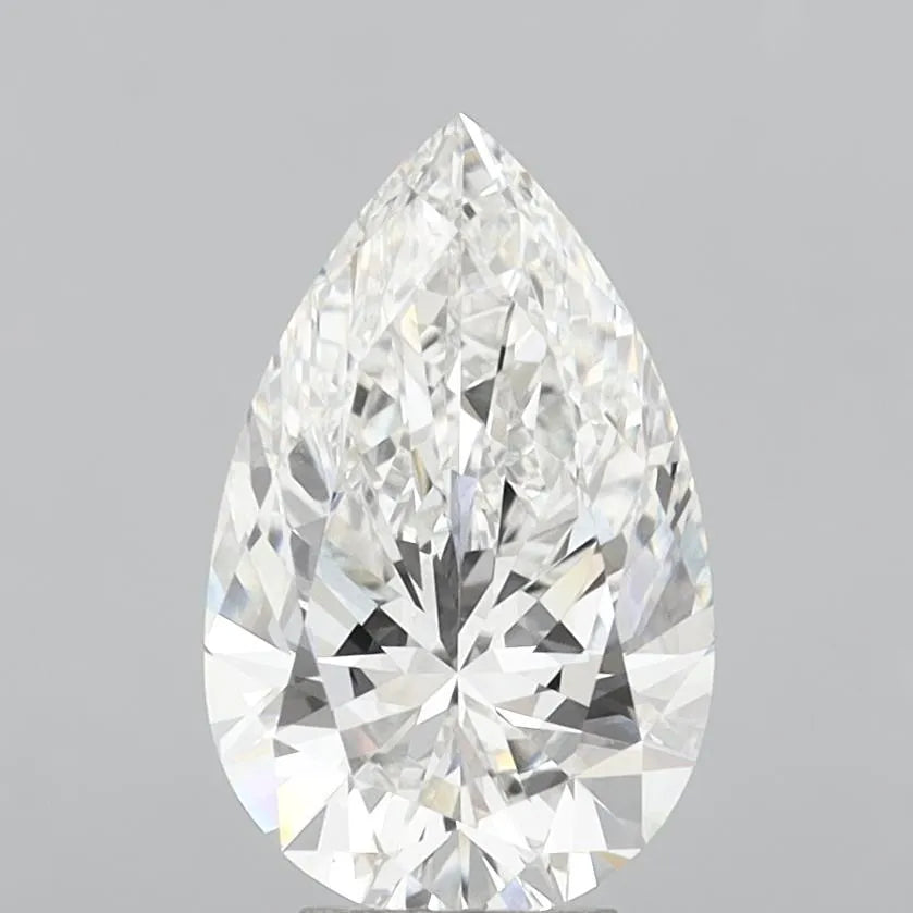 5.33ct Pear Lab Grown Diamond (Colour F, Clarity VVS2, IGI Certified)