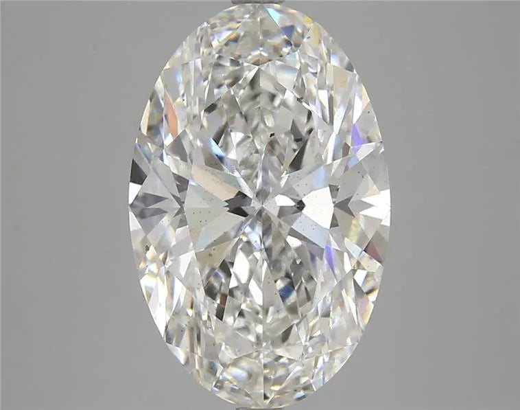 5.47ct Oval Lab Grown Diamond (Colour G, Clarity SI1, IGI Certified)