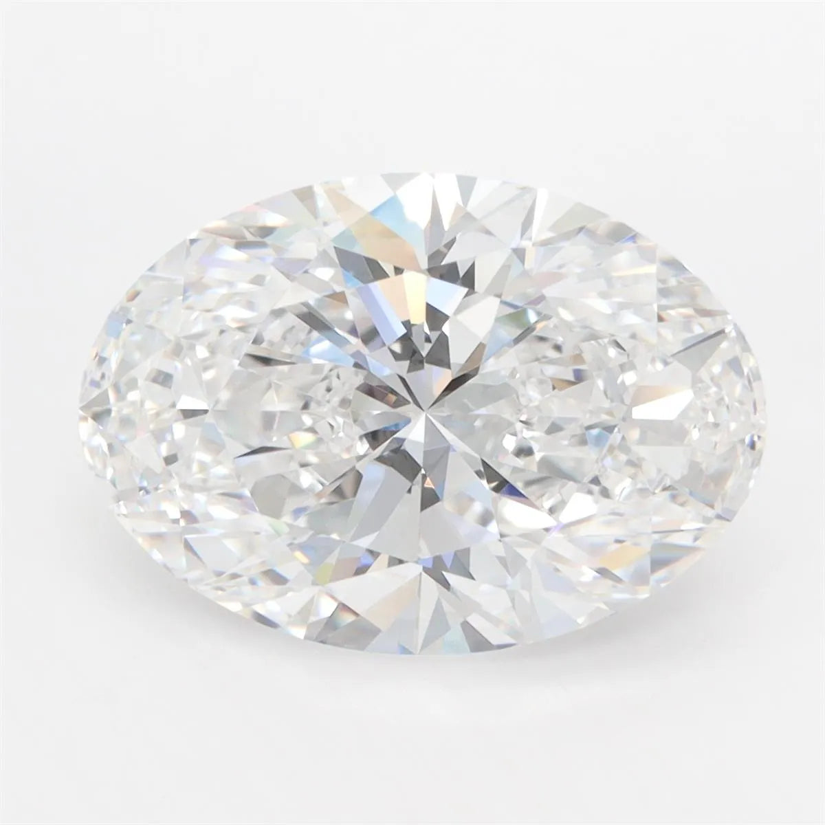5.49ct Oval Lab Grown Diamond (Colour D, Clarity VVS1, GIA Certified)