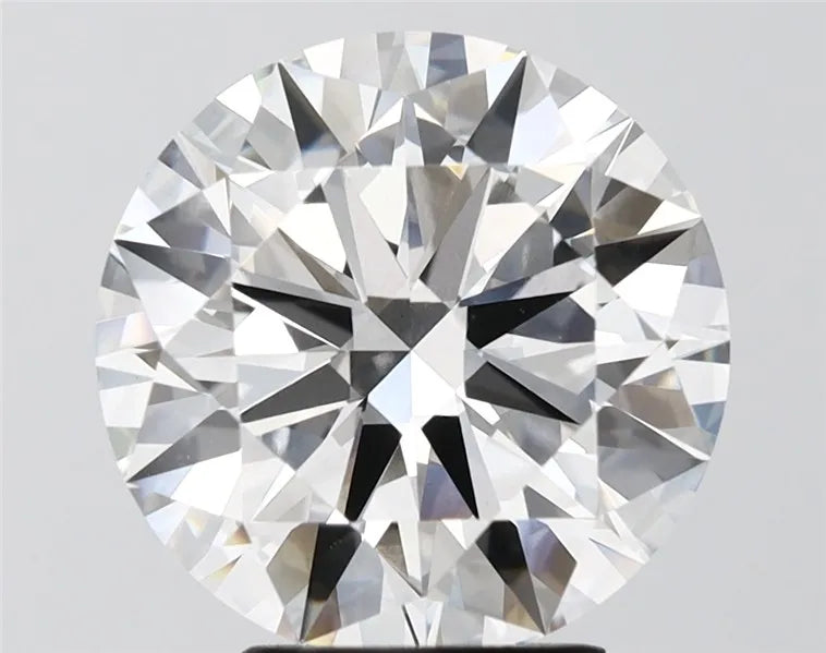 5.50ct Round Lab Grown Diamond (Colour F, Clarity VVS2, Cut EX, IGI Certified)