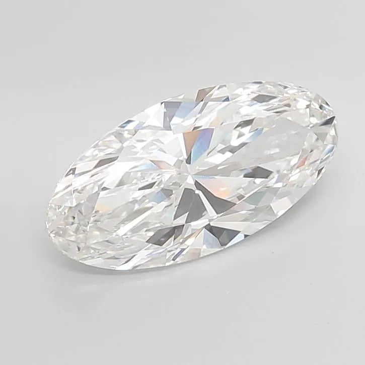 5.51ct Oval Lab Grown Diamond (Colour E, Clarity VS1, IGI Certified)