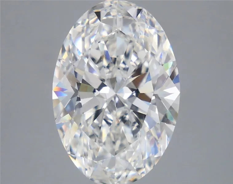 5.52ct Oval Lab Grown Diamond (Colour F, Clarity VS2, IGI Certified)