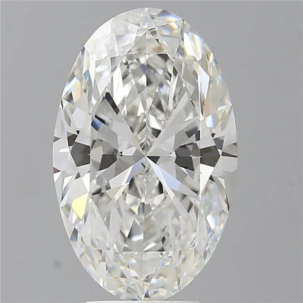 5.53ct Oval Lab Grown Diamond (Colour F, Clarity VVS2, IGI Certified)