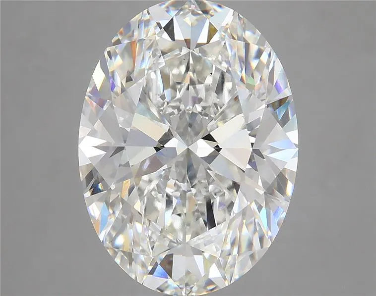 5.53ct Oval Lab Grown Diamond (Colour G, Clarity SI1, IGI Certified)