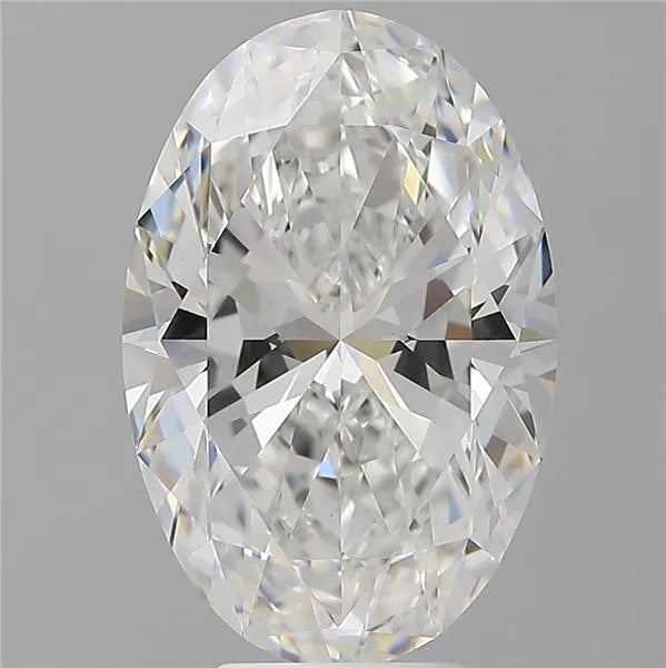 5.57ct Oval Lab Grown Diamond (Colour E, Clarity VS1, IGI Certified)