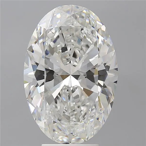 5.57ct Oval Lab Grown Diamond (Colour E, Clarity VVS2, IGI Certified)