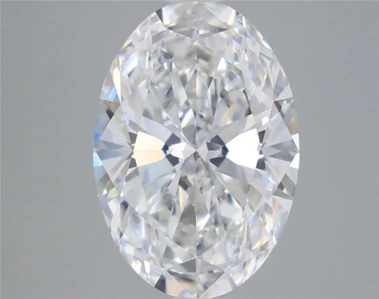 5.59ct Oval Lab Grown Diamond (Colour F, Clarity VVS2, IGI Certified)
