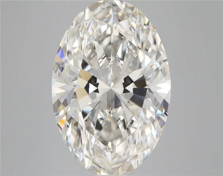 5.73ct Oval Lab Grown Diamond (Colour G, Clarity VVS2, IGI Certified)