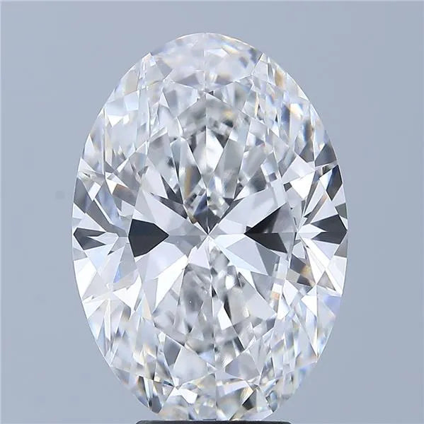 5.80ct Oval Lab Grown Diamond (Colour E, Clarity VVS1, IGI Certified)