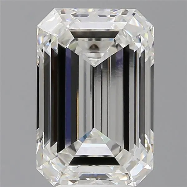 5.92ct Emerald Lab Grown Diamond (Colour F, Clarity VVS2, IGI Certified)