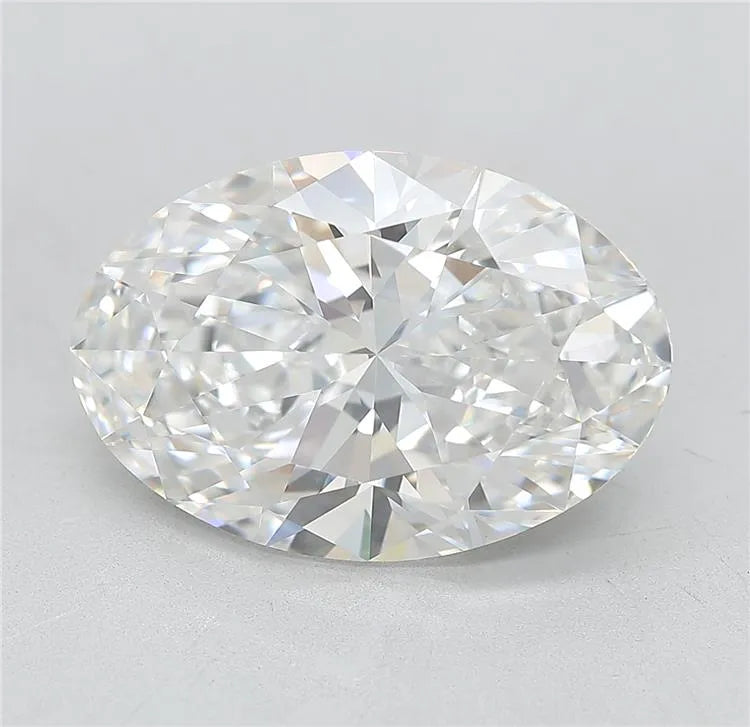 5.93ct Oval Lab Grown Diamond (Colour E, Clarity VVS2, Cut EX, IGI Certified)