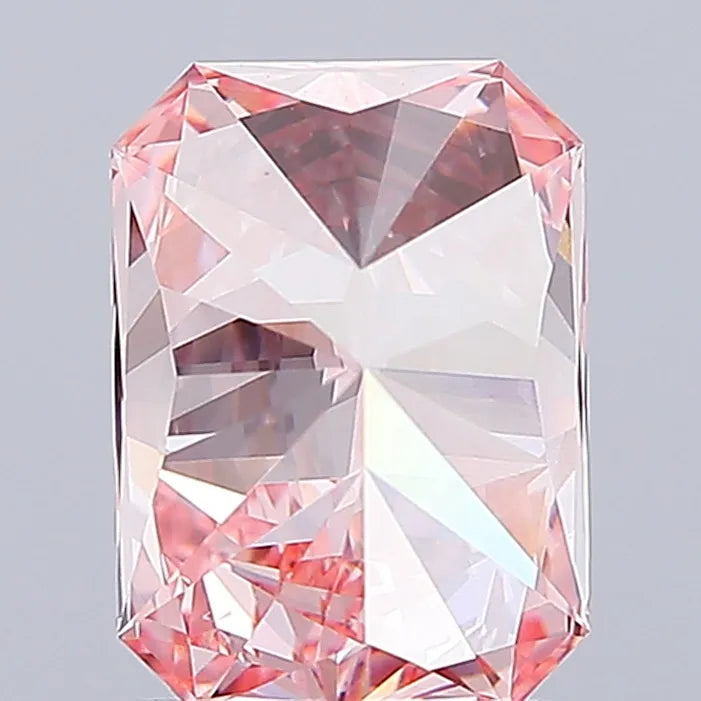 2.01ct Radiant Lab Grown Diamond (Colour Fancy Vivid Pink, Clarity VVS2, IGI Certified)