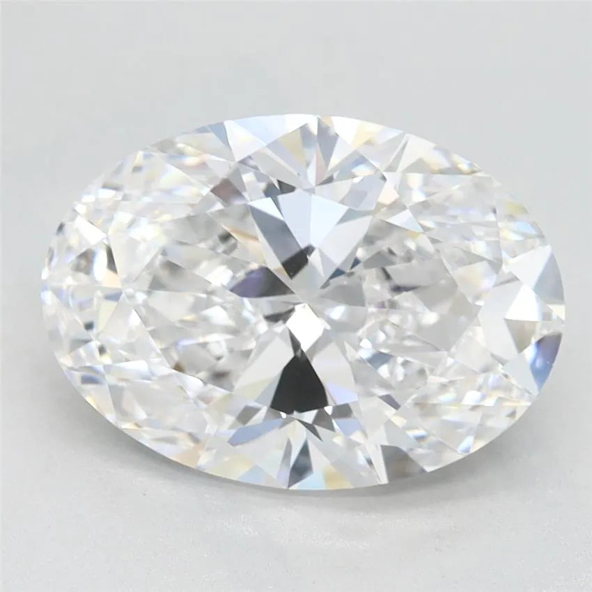 2.57ct Oval Lab Grown Diamond (Colour D, Clarity VVS1, GIA Certified)