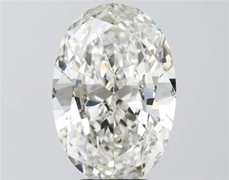 6.00ct Oval Lab Grown Diamond (Colour G, Clarity VVS2, IGI Certified)