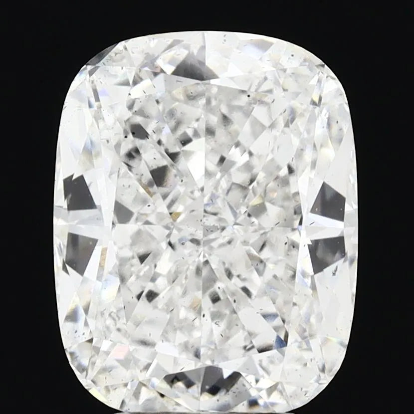 6.01ct Cushion modified Lab Grown Diamond (Colour E, Clarity SI1, IGI Certified)