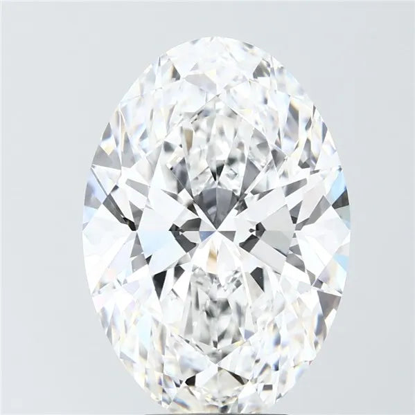 6.02ct Oval Lab Grown Diamond (Colour D, Clarity VVS2, IGI Certified)