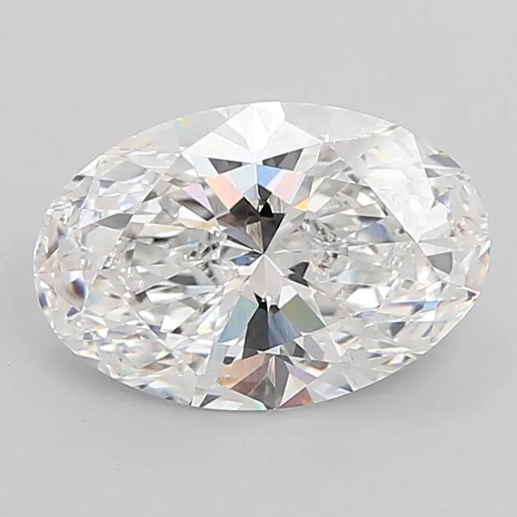 6.02ct Oval Lab Grown Diamond (Colour E, Clarity VVS2, IGI Certified)